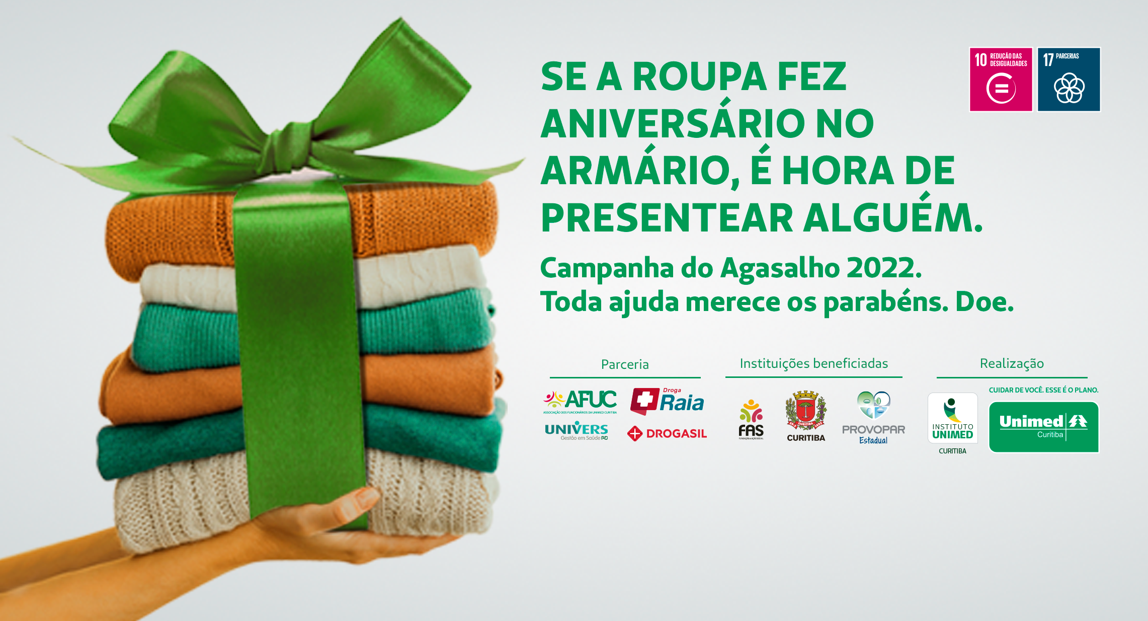 campanha do agasalho