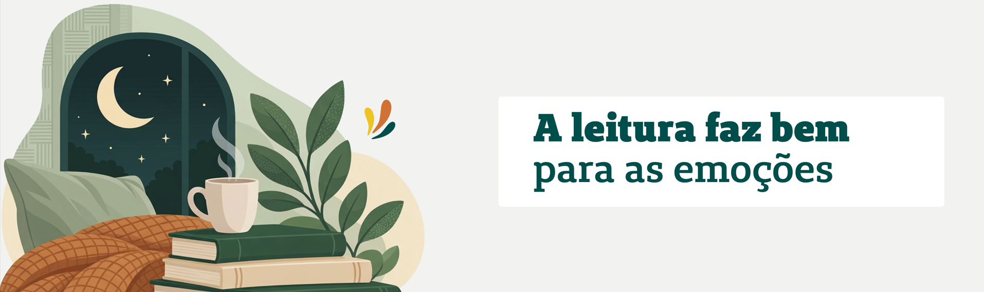 benefícios da leitura banner informativo