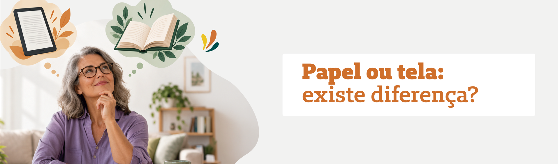 benefícios da leitura banner informativo