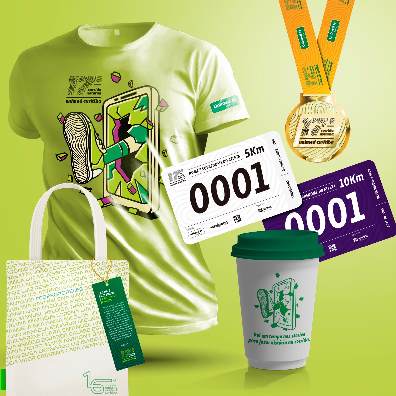 kit 17ª CNU atleta