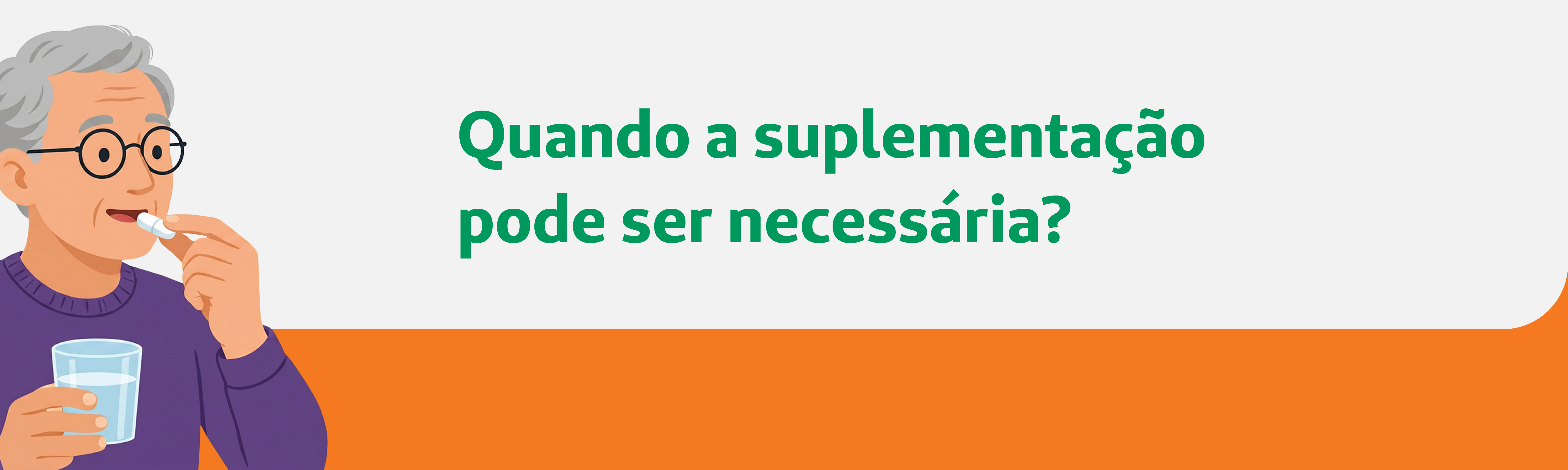suplementação alimentar banner