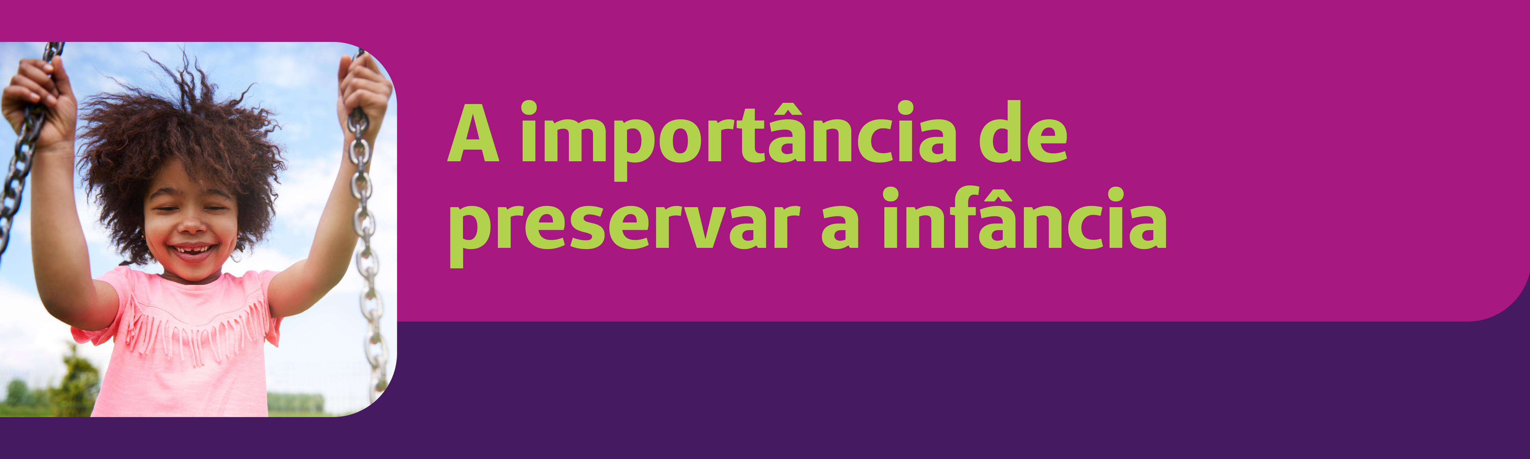skincare infantil banner