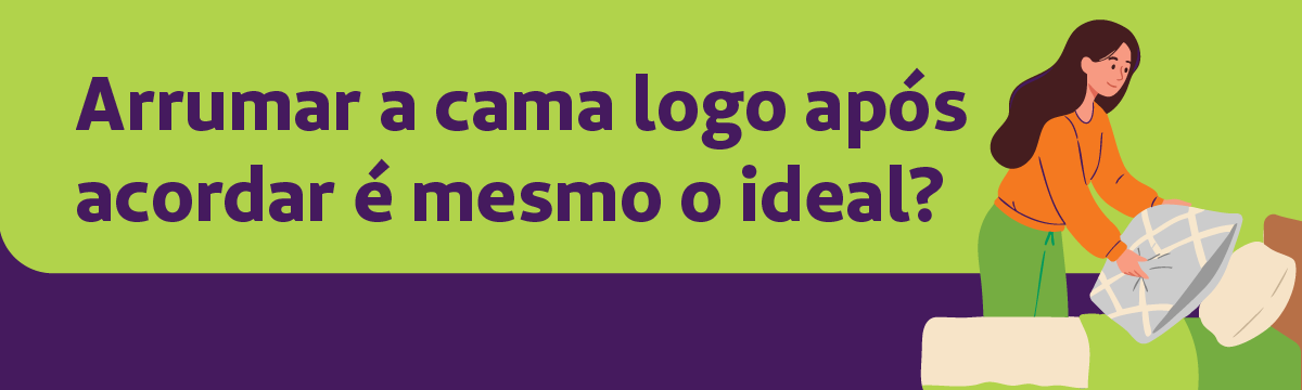 banner riscos invisíveis à saúde na roupa de cama
