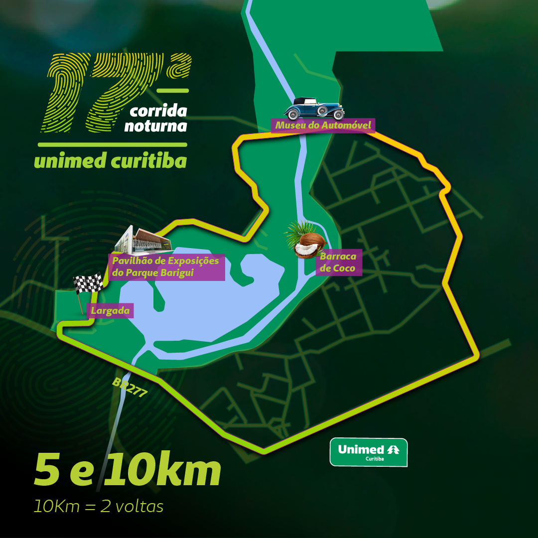 17a corrida noturna unimed curitiba