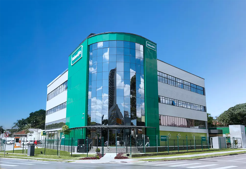Foto da unidade Germano Mayer da Unimed Curitiba, onde o SOU está localizado