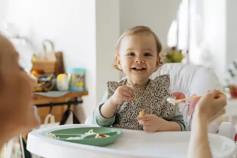Bebê sorrindo 