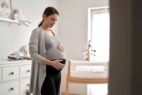 gestante mulher grávida ícone de notícia 