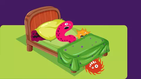 riscos invisíveis à saúde na roupa de cama ícone
