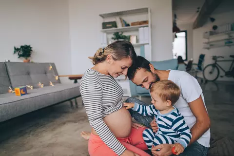 pré-natal família ícone de notícia