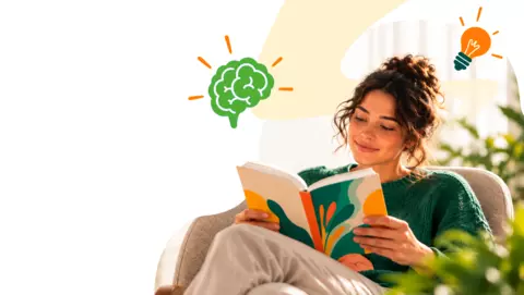 informativo sobre leitura icone de notícia
