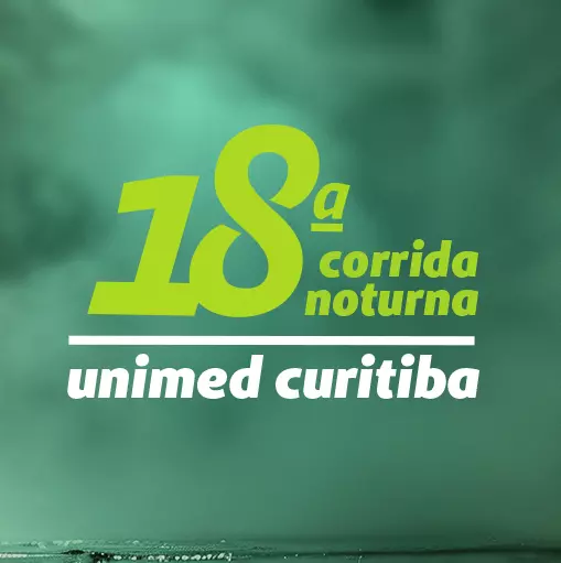 logo 18ª Corrida Noturna Unimed Curitiba