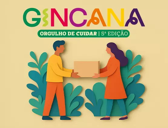 gincana alimento doado ponto dobrado