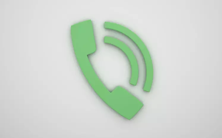 telefone serviço restabelecido