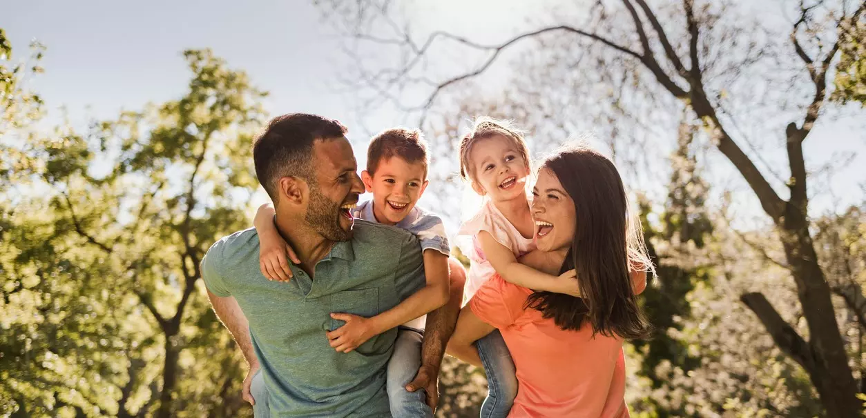 família feliz
