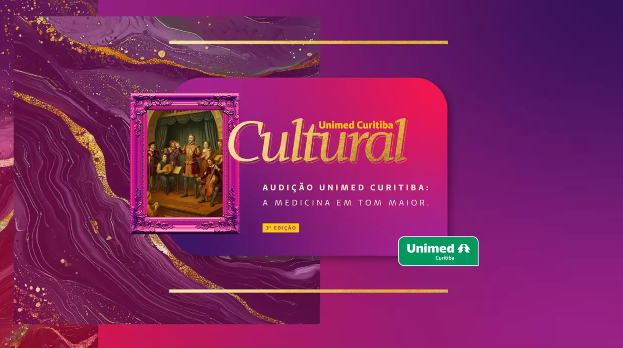 Mês do Médico Unimed Curitiba Cultural bandas audição a medicina em tom maior